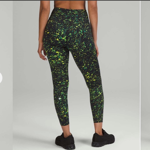 lululemon athletica Pants - LULULEMON Lululemon Base Pace High-Rise Running Tight 28" Sparks Fly Size 6